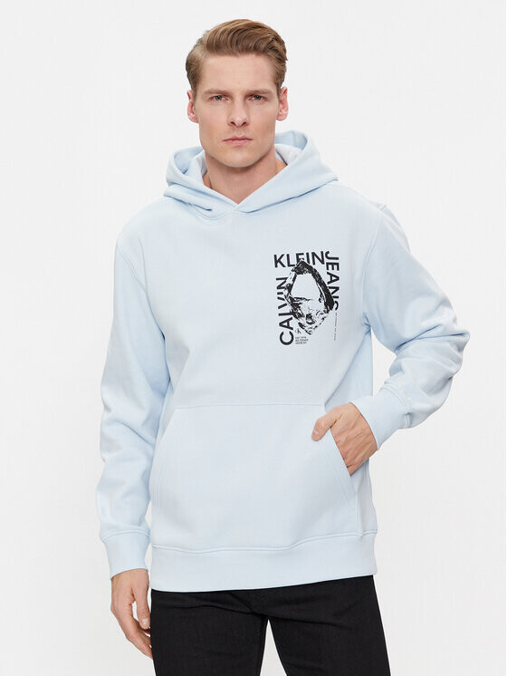

Толстовка стандартного кроя Calvin Klein, синий