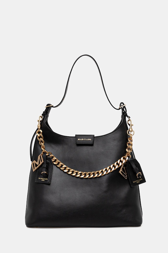

Кожаная сумка Marciano Guess, черный