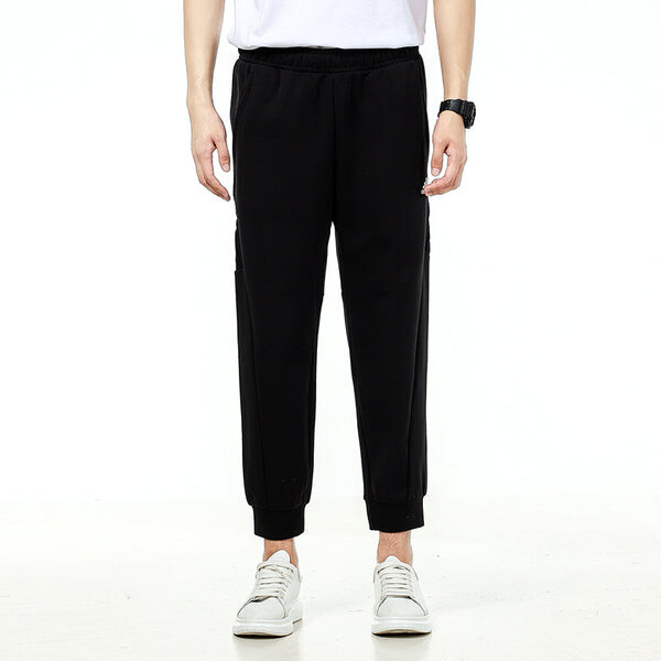 Спортивные штаны adidas Running Training Breathable Bundle Feet Sports Pants Black, черный — фото 3
