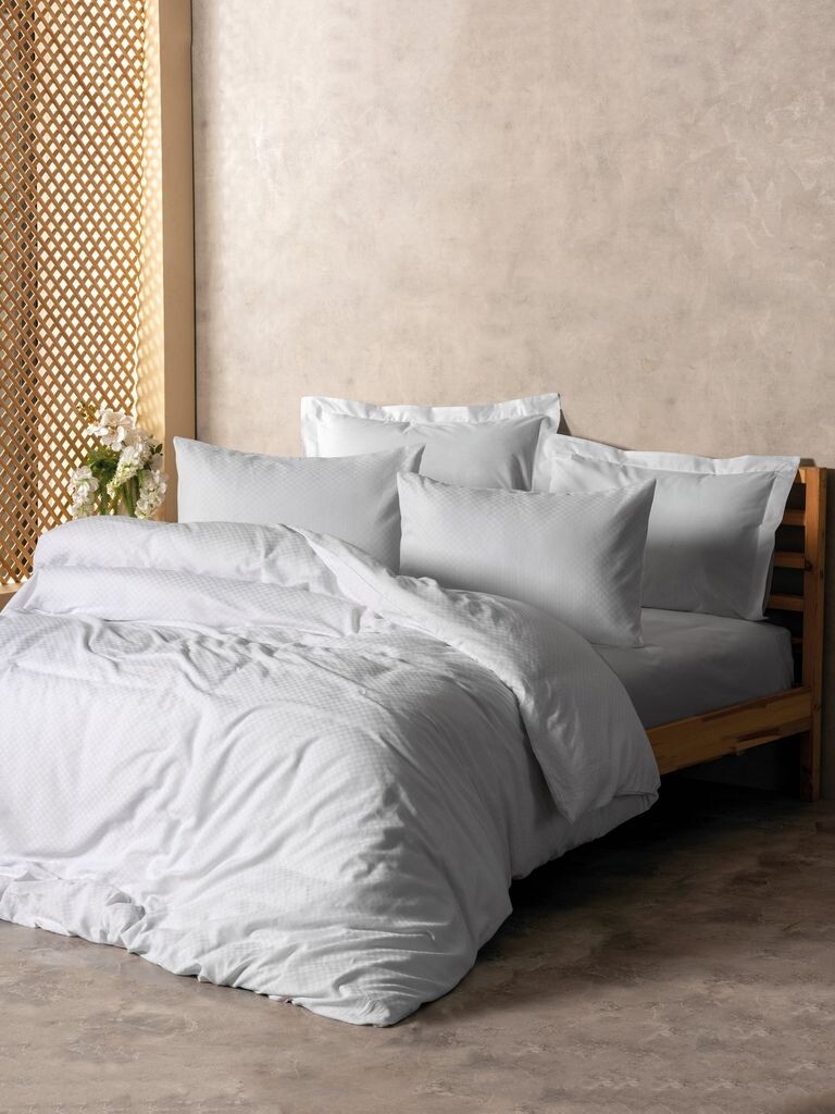 

L'Essentiel Linge de Maison, Плед - Белый, Комплект пододеяльников Ranforce Super King (EU) (IT), Белый, 100 % ХЛОПОК RANFORCE, 260 x 220 см