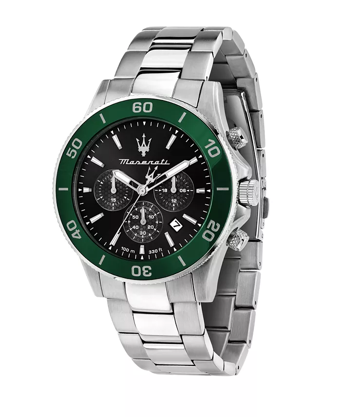 

Мужские хронографные часы из нержавеющей стали, 43 мм Maserati