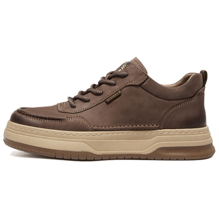 

Кроссовки CAMEL Skateboarding Shoes Men Low-top, хаки