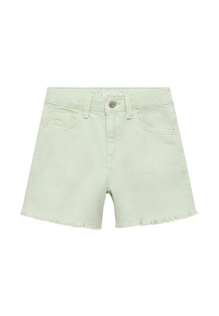 

Джинсовые шорты Mango Kids, светло-зеленый