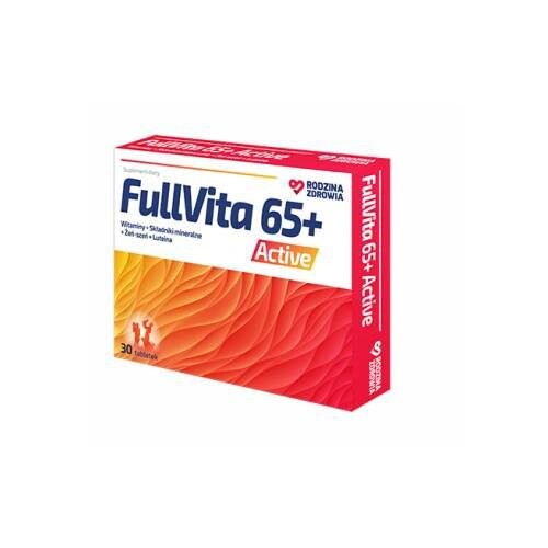 

Rodzina Zdrowia, FullVita 65+ Active, 30 таб.