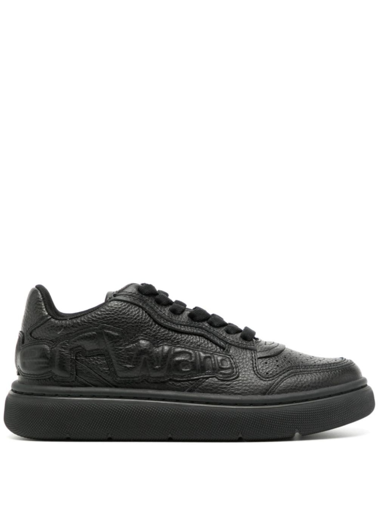 Alexander Wang кроссовки Puff с тисненым логотипом, черный