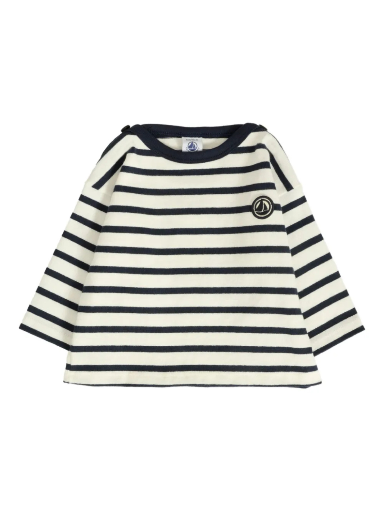 

Футболка Petit Bateau с длинными рукавами, белый
