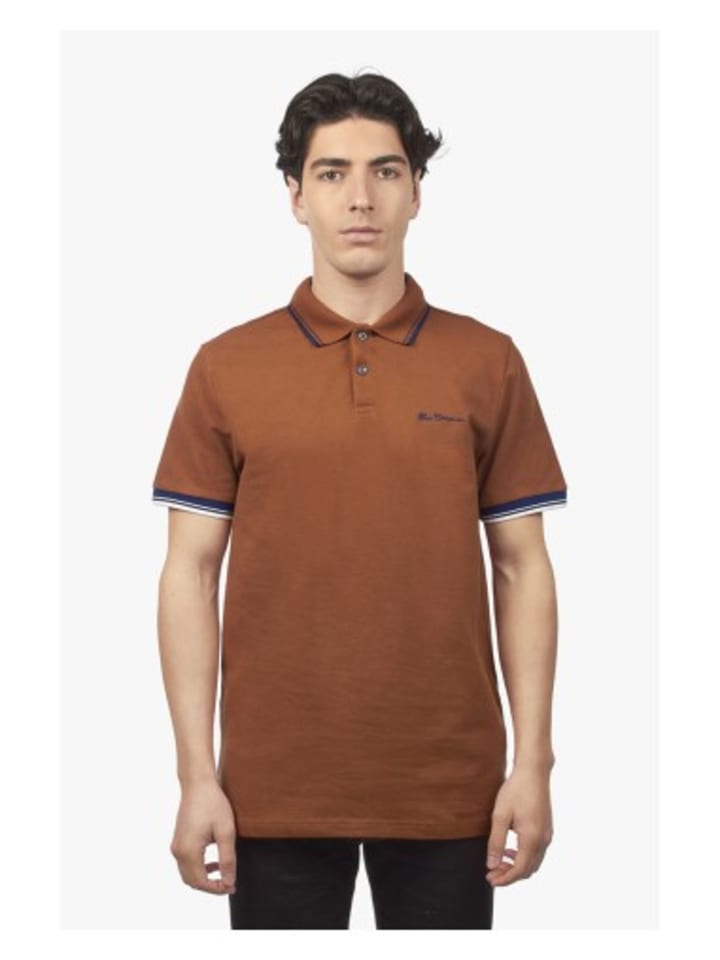 

Футболка поло Ben Sherman, оранжевый