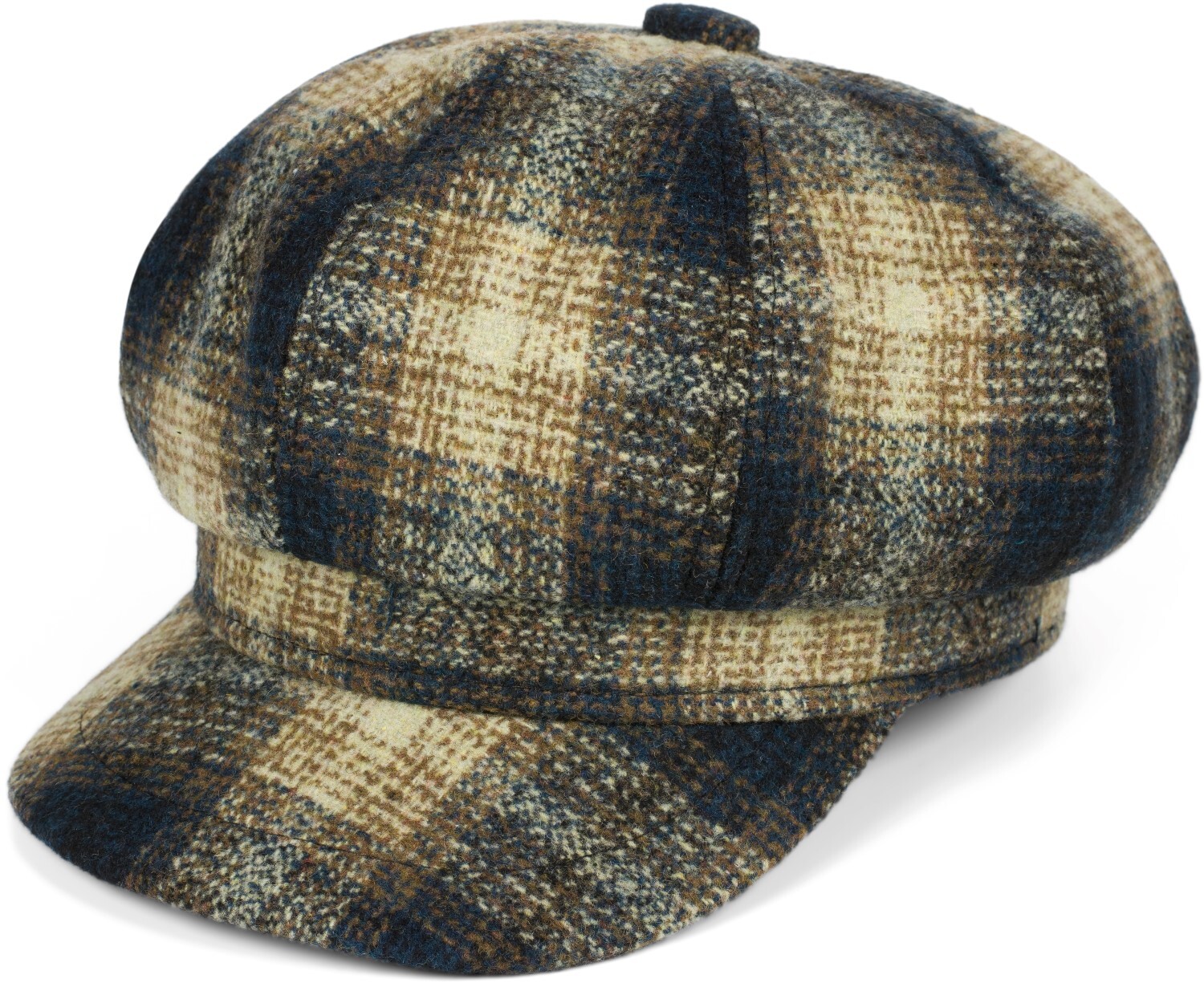 

Бейсболка styleBREAKER Ballonmütze, цвет Dunkelblau Braun Beige