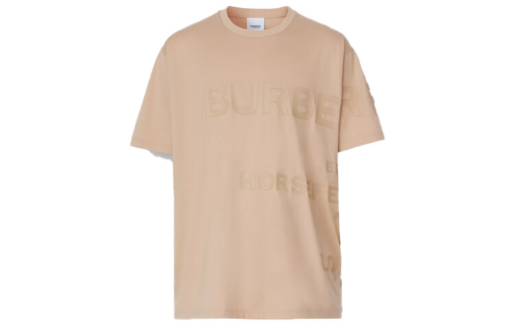 

Футболка мужская мягкая желто-коричневая Burberry, коричневый