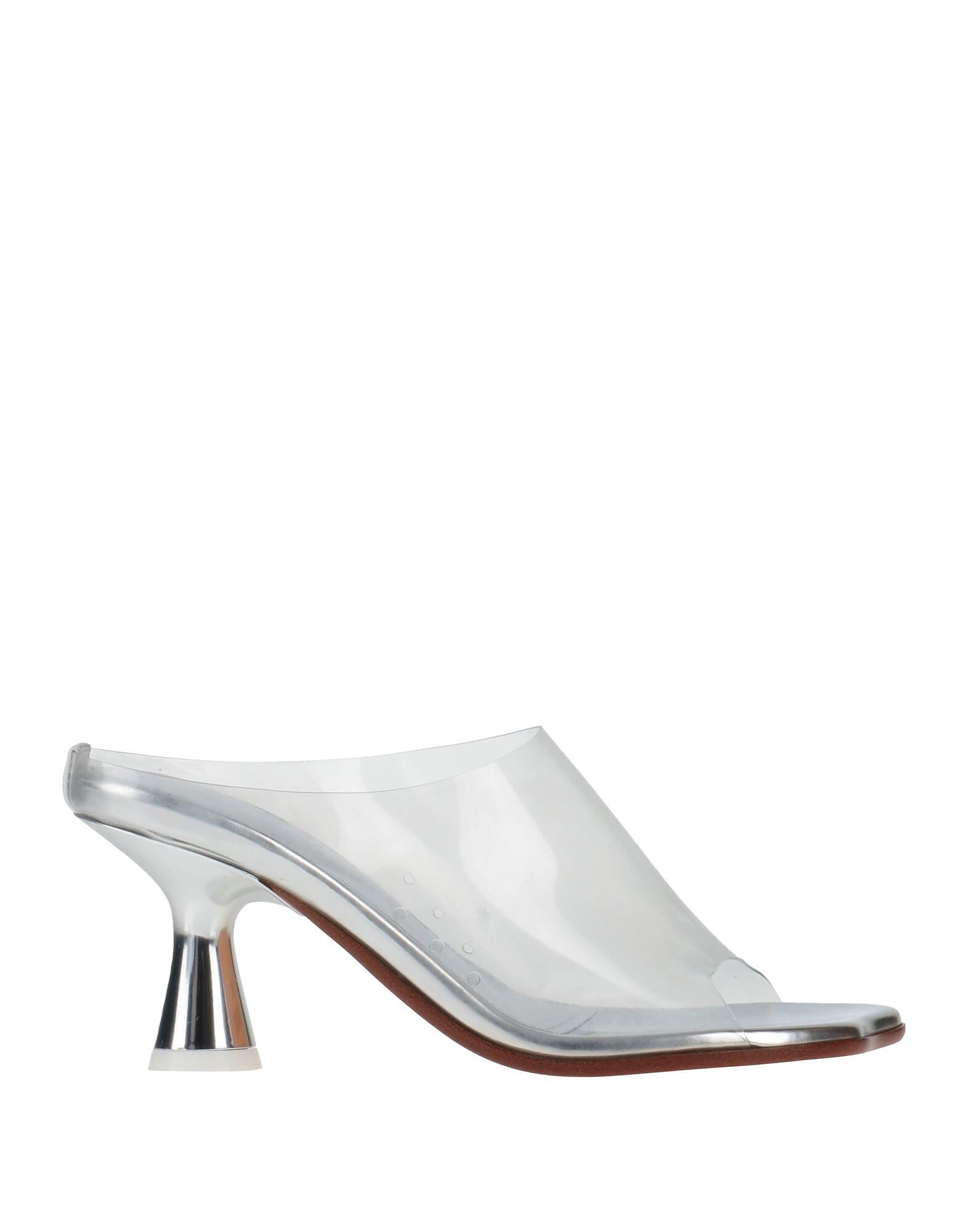 Сандалии Mm6 Maison Margiela, прозрачный