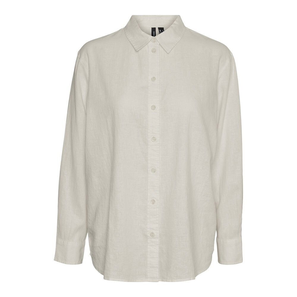 

Рубашка с длинным рукавом Vero Moda Linn, бежевый