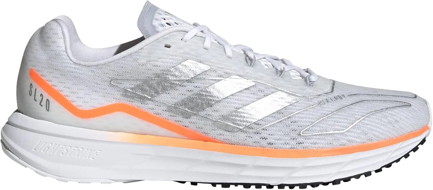 Мужские беговые кроссовки Adidas SL20.2 Summer.Ready M, Ftwbla Plamet Narchi — фото 2