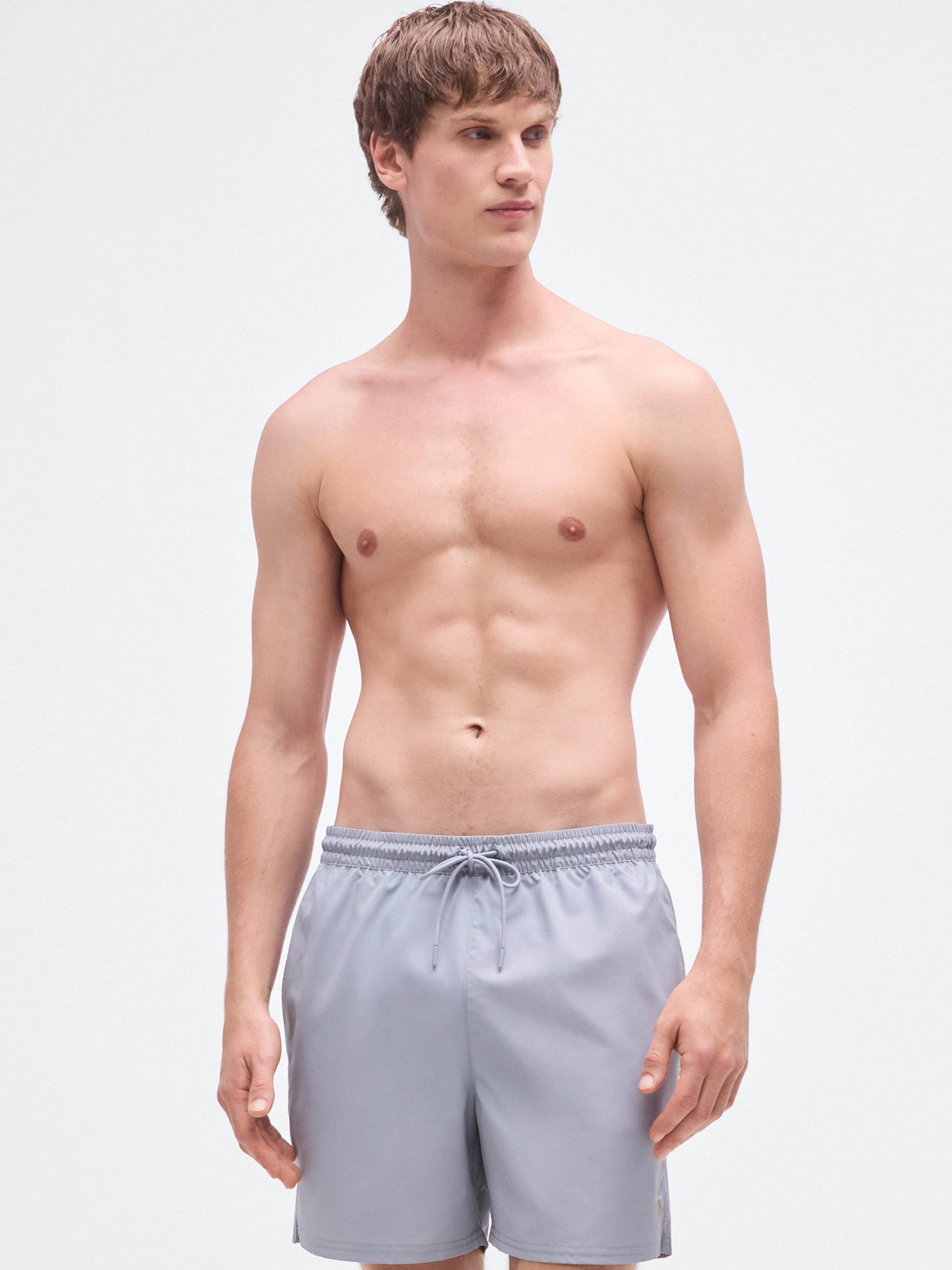 Calvin Klein Swimwear Традиционные брюки в светло-сером цвете — фото 4
