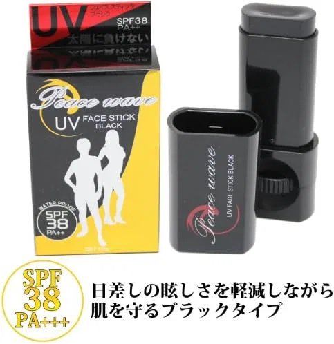 Солнцезащитный стик для лица PEACE WAVE SPF38 50 мл черный Not Clear — фото 3