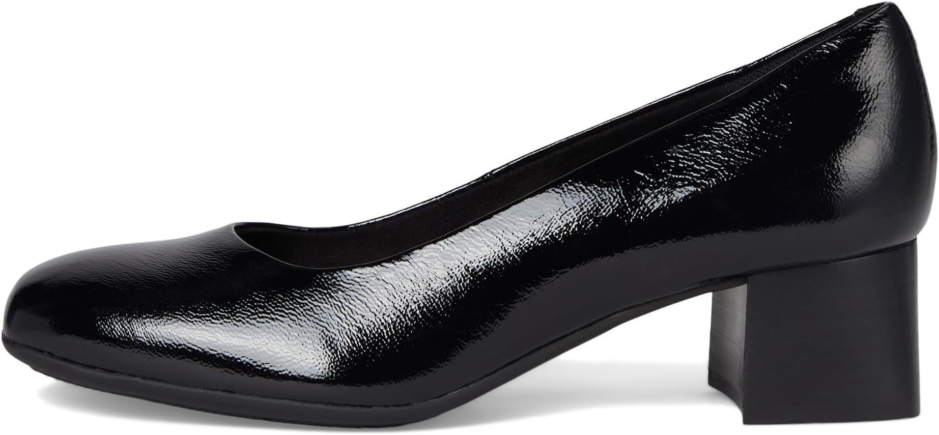 Туфли Comfortiva Peach, Black Crinkle Patent — фото 4