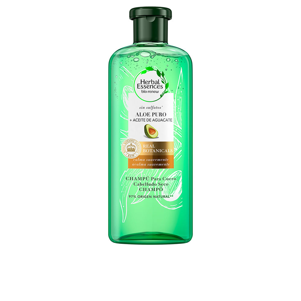 

Увлажняющий шампунь Botanicals Aloe & Aguacate Champú Herbal Essences, 380 мл