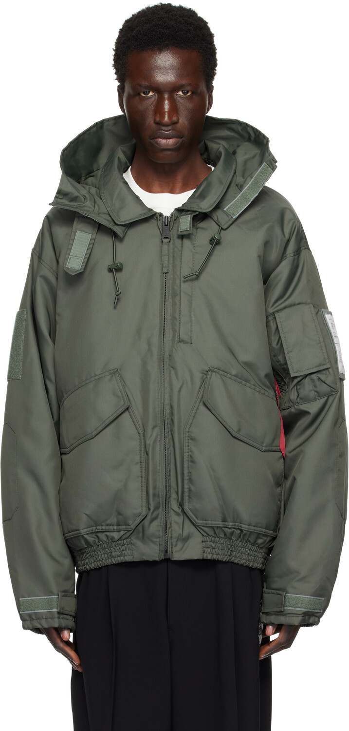 

Куртка Alpha Industries Edition CWU-45P цвета хаки N.Hoolywood