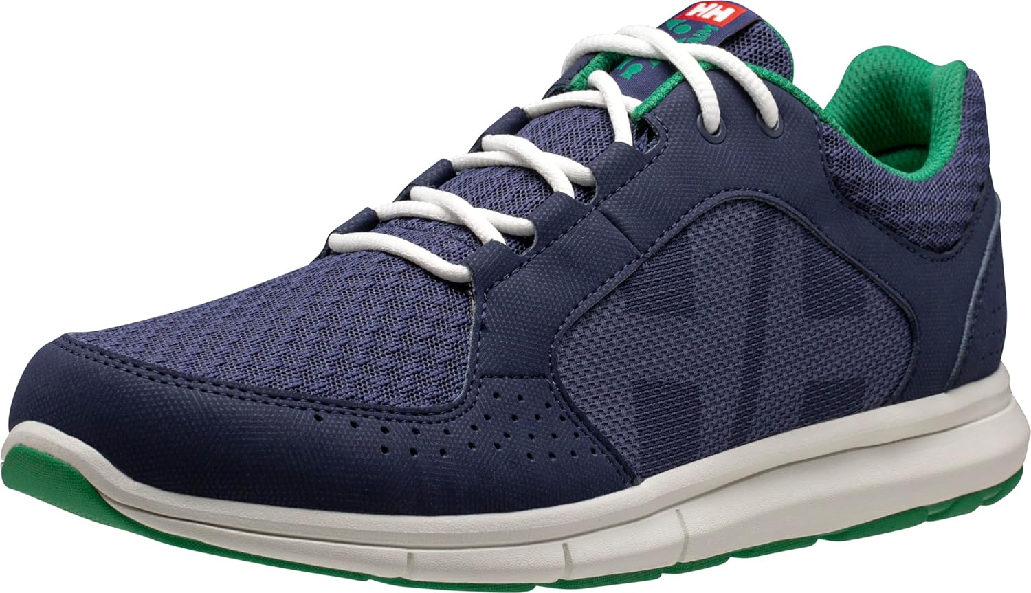 

Helly-Hansen Ahiga V4 HP Boat Shoes for Men - Breathable, Lightweight, and Hard-Wearing Textile with EVA Cushion Midsole and Rubber Traction Outsole Helly Hansen, 584 Ocean/Bright Green