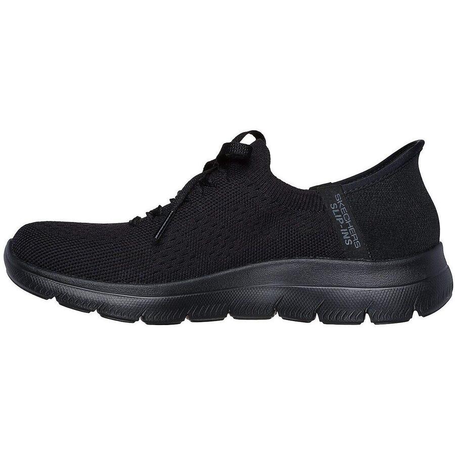 Skechers Summits — новые ежедневные кроссовки, черные, женские — фото 4