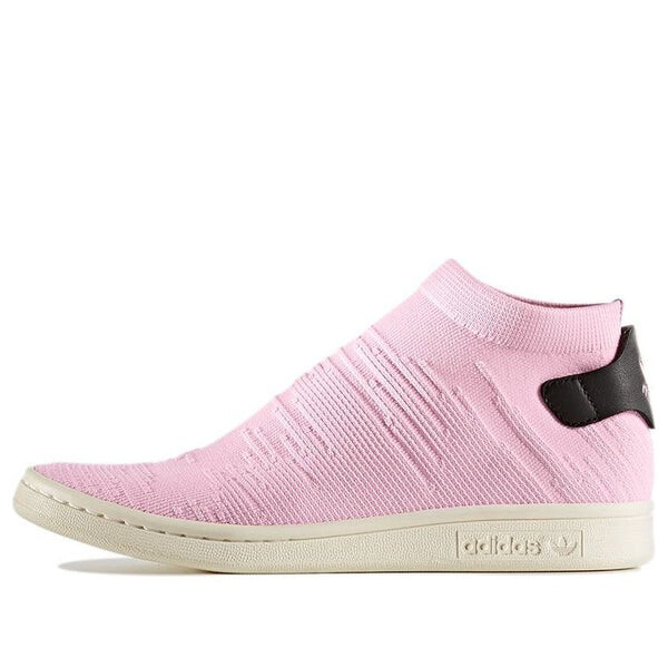 

Кроссовки stan smith носок primeknit Adidas, розовый