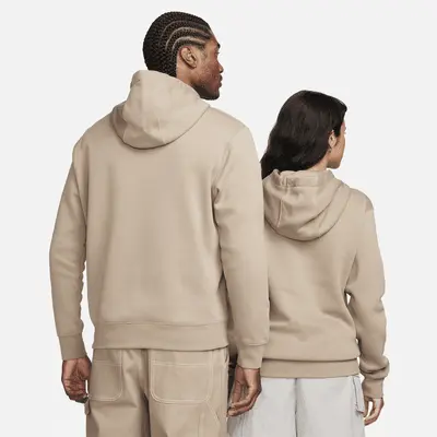 Худи Nike Sportswear Club Fleece Pullover Hoodie, цвет Khaki/Khaki/White — фото 3
