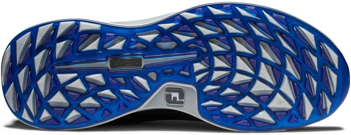Кроссовки для гольфа FootJoy Stratos без шипов предыдущего сезона, черный/синий — фото 3