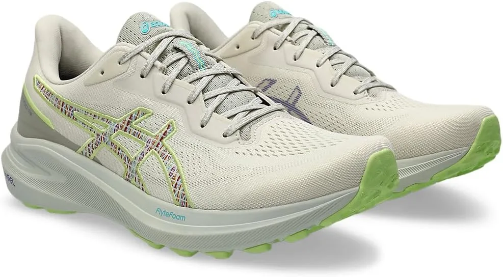 Мужские беговые кроссовки ASICS GT-1000 13, зеленый — фото 4