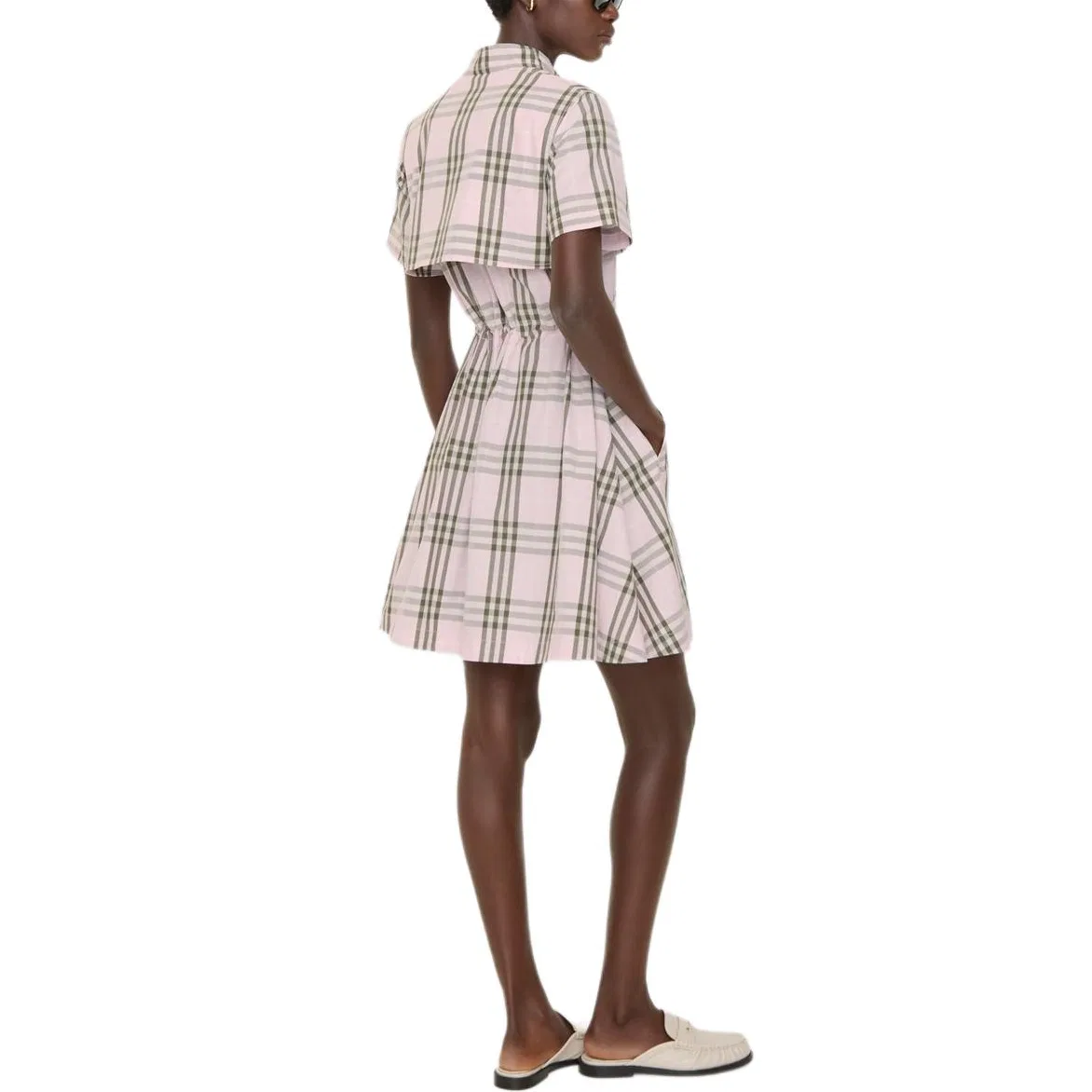 Платье Burberry Mallow Pink, женское, розовый — фото 4