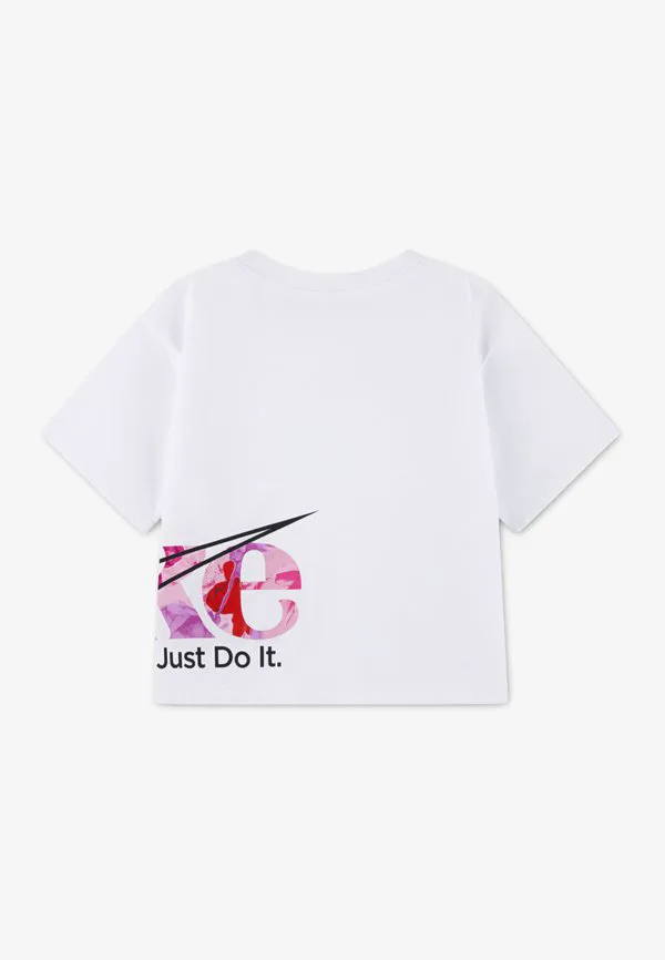Футболка свободного кроя с принтом «двигайся вместе с природой» Nike Sportswear, White — фото 2