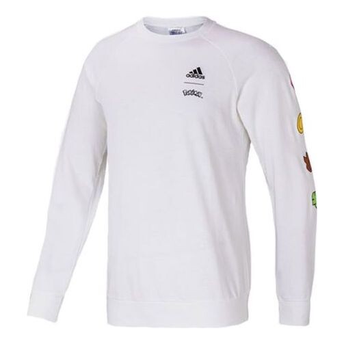 

Толстовка с капюшоном x pokemon crossover с принтом спортивный тренировочный свитер Adidas, белый