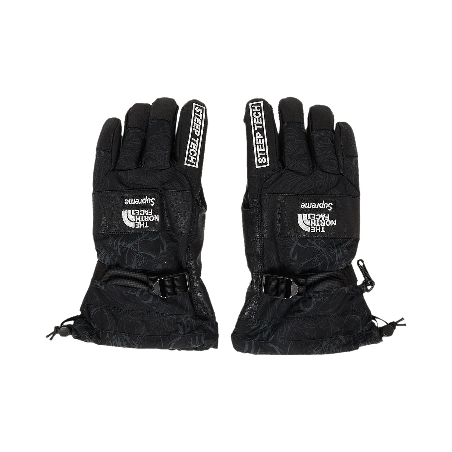 

Перчатки Steep Tech Supreme x The North Face, Black Dragon