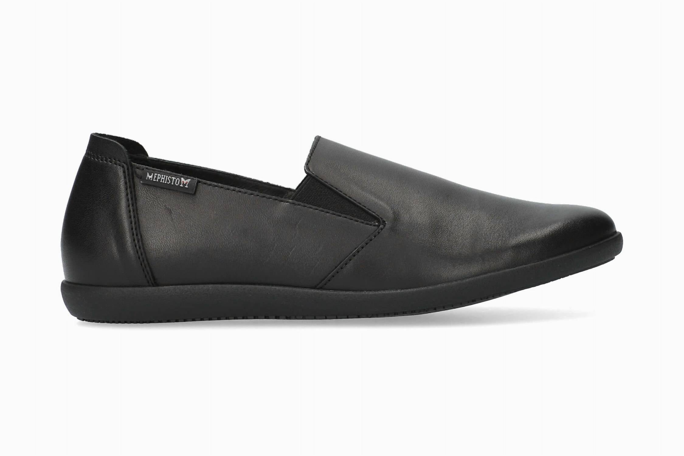 Женские лоферы Korie Sleek черные MEPHISTO
