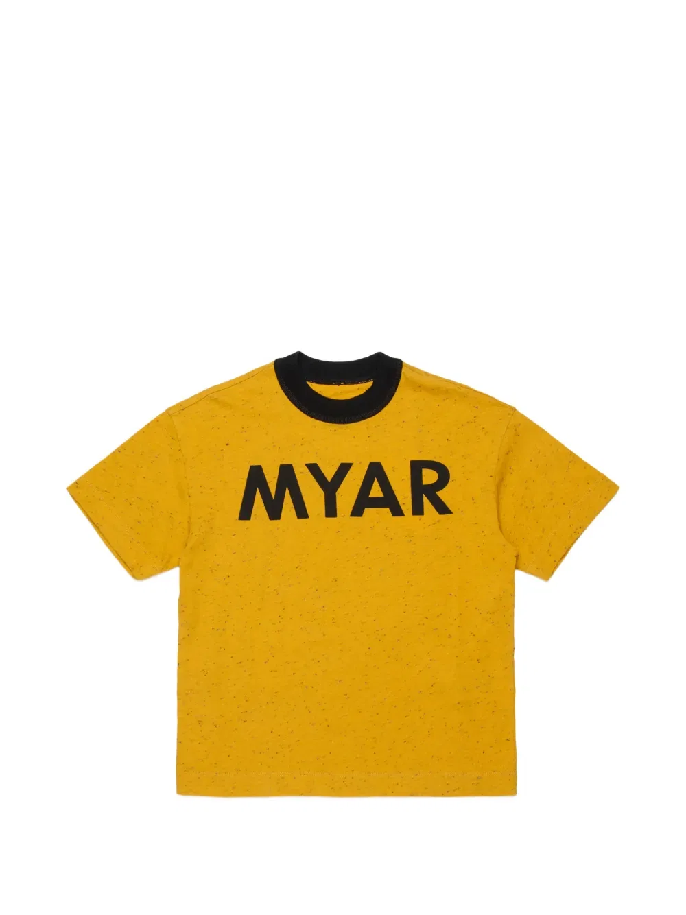 Футболка с круглым вырезом и логотипом Myar Kids, оранжевый