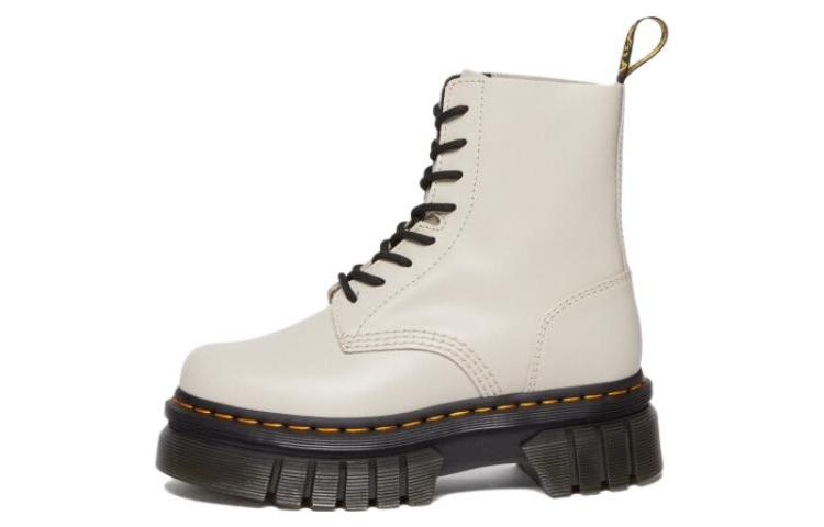 Dr.Martens Ботильоны Dr. Martens Audrick из кожи наппа на платформе, цвет «серый булыжник», женские