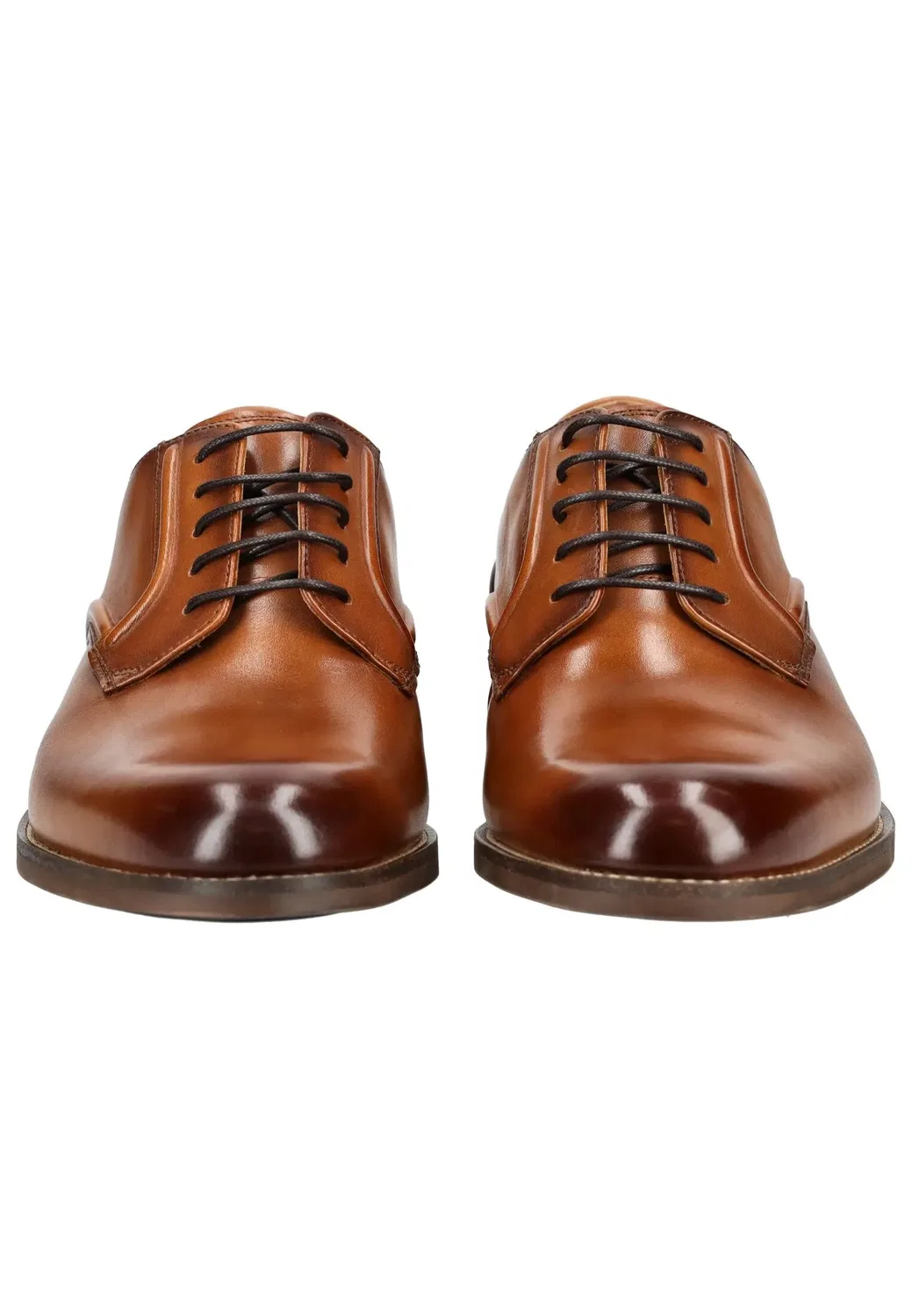 Дерби из кожи, Clarks, tan — фото 4