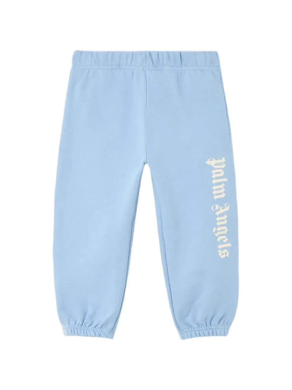 Спортивные брюки с логотипом по всей поверхности Palm Angels Kids, синий
