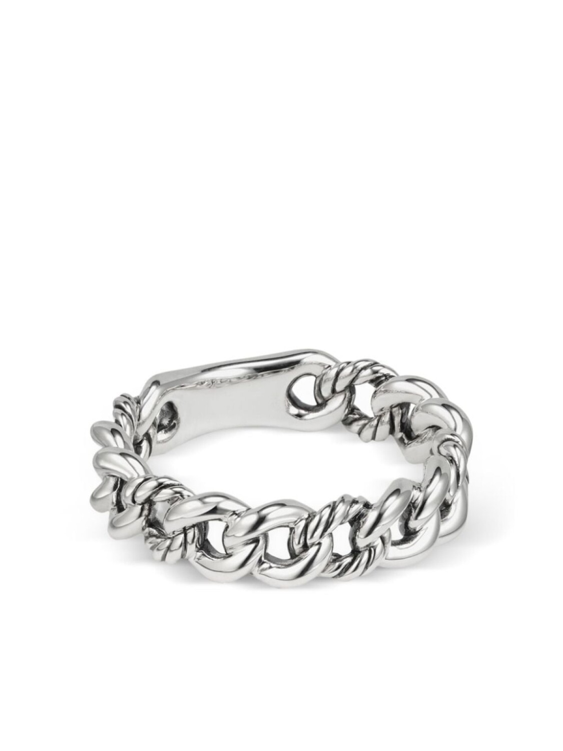

Серебряное кольцо Belmont David Yurman, серебряный