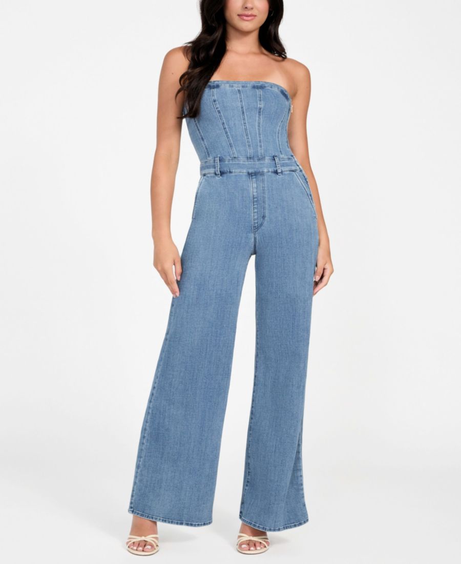 

Женский джинсовый комбинезон без рукавов Donna GUESS, Mandara