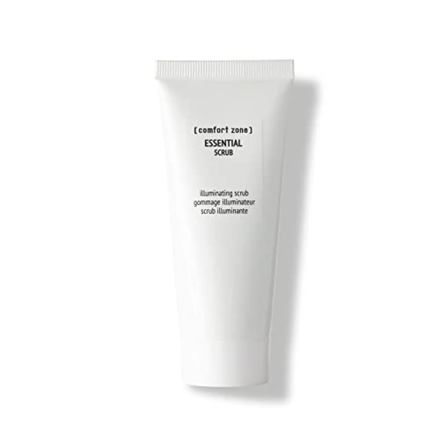Essential Scrub, осветляющий отшелушивающий эксфолиант, удаляет загрязнения, сужает поры, выравнивает кожу, clean beauty, vegan, made in Italy, частицы кремния, сферы жожоба, 60 мл 59,7 мл [ Comfort Zone ]