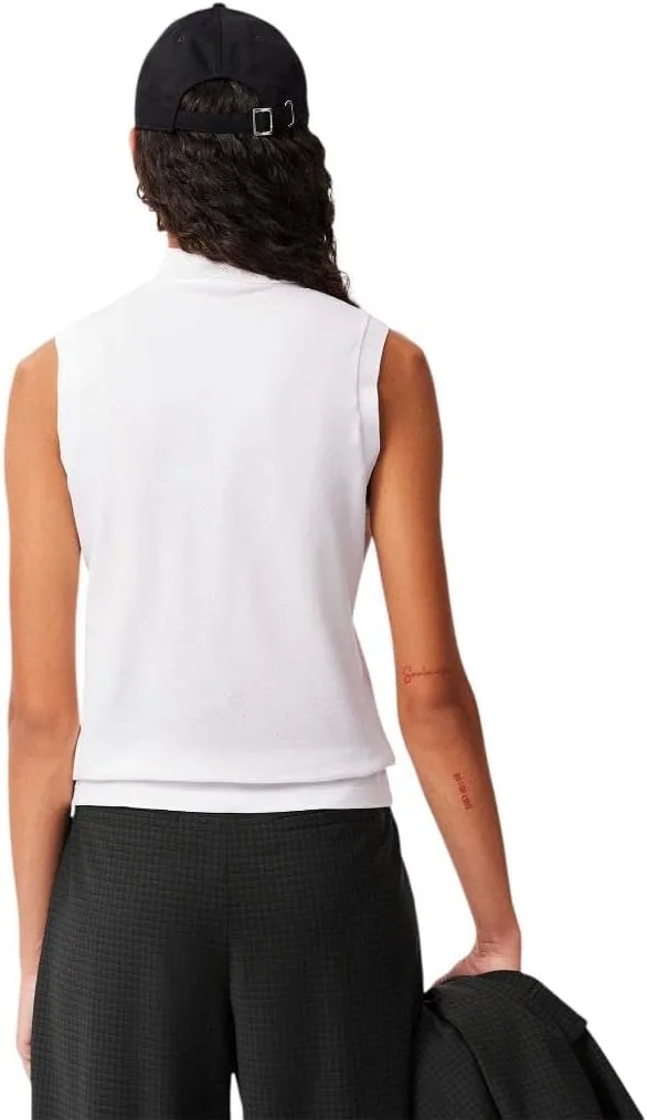 Поло Lacoste L.12.D Slim Fit Белый — фото 3