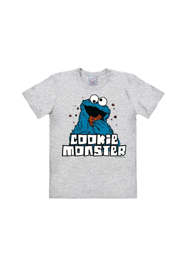 

Футболка easyfit sesame st.- печенье монстр Logoshirt, серый