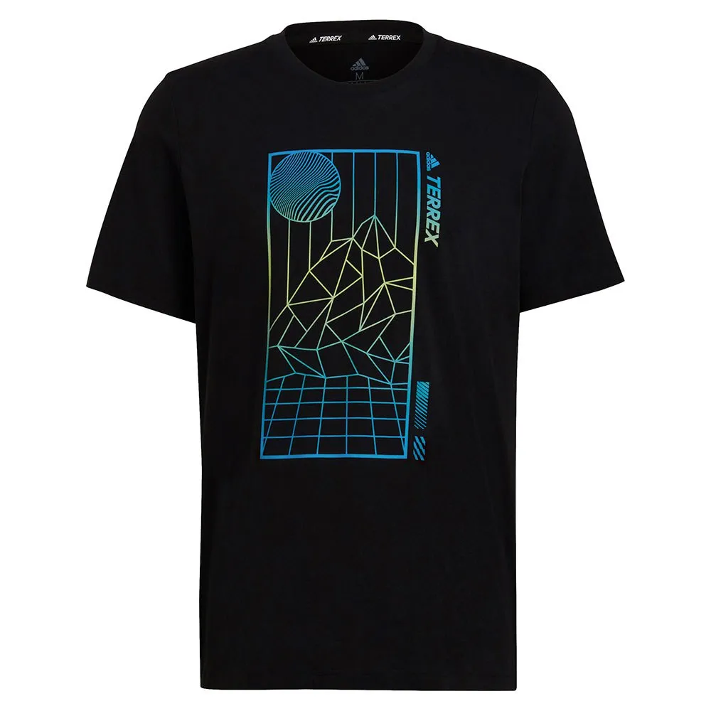 

Футболка с коротким рукавом adidas TX Mou Fu, черный