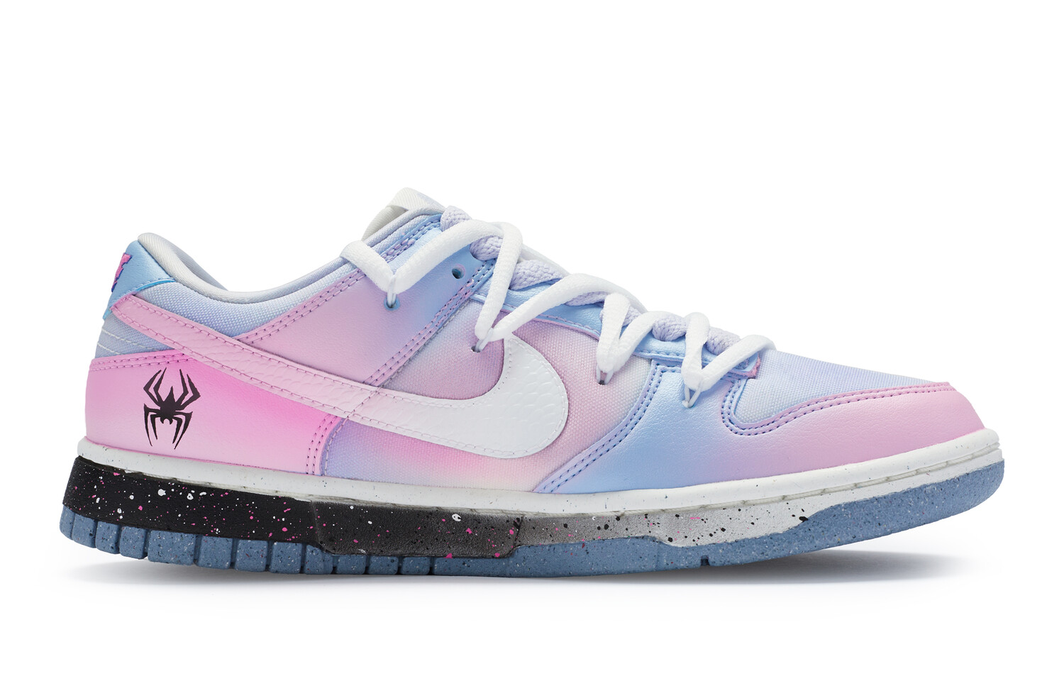 

Кроссовки Nike Dunk Skateboard Shoes Women's Low-Top Blue White, Синий, Кроссовки Nike Dunk Skateboard Shoes Women's Low-Top Blue White