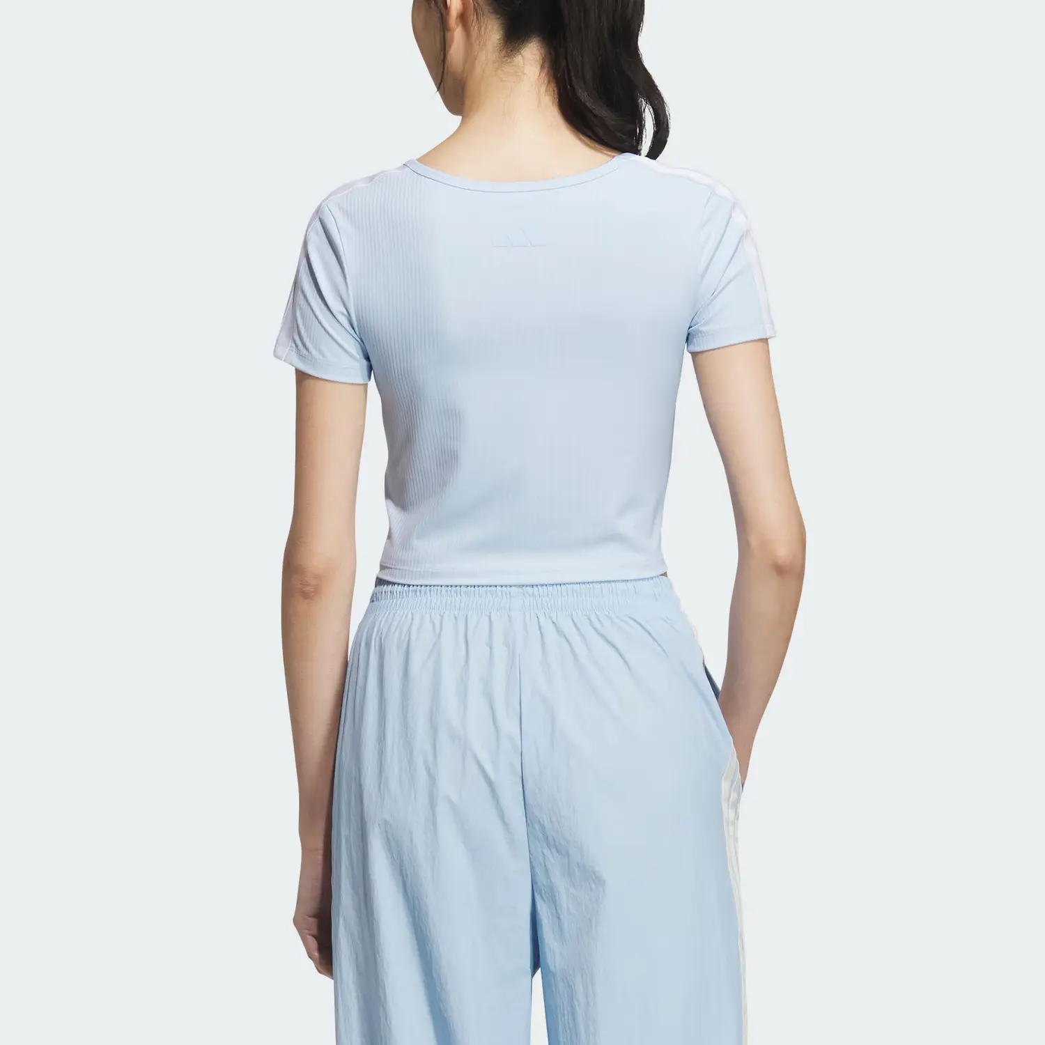 Adidas Футболка Dance SS25 женская blue/white — фото 4