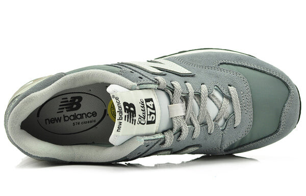 Кроссовки 574 серии удобные New Balance, серый — фото 3