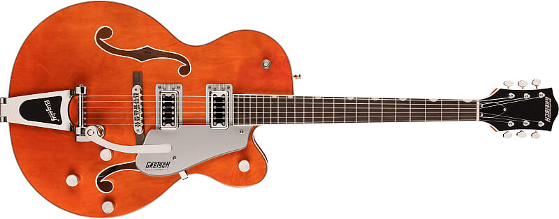 

Электрогитара Gretsch G5420T Electromatic Hollow-Body Single Cut Guitar w/Bigsby, Orange Stain