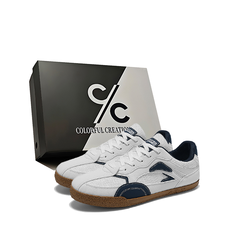 

Кроссовки Skateboard Shoes Men's Box Colorful Creations, White Blue