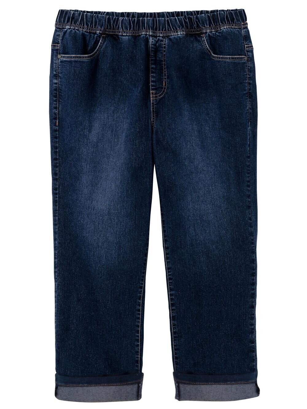 

Джинсы узкого кроя Sheego, синий