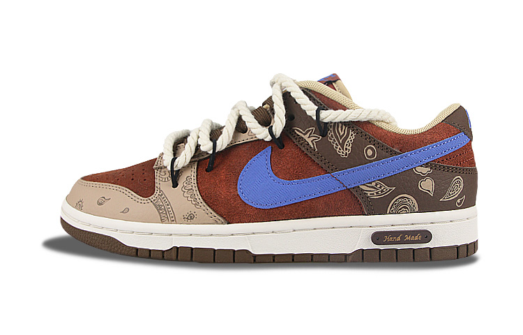 

Nike Мужские скейтбордные кроссовки Dunk Paisley, коричневый