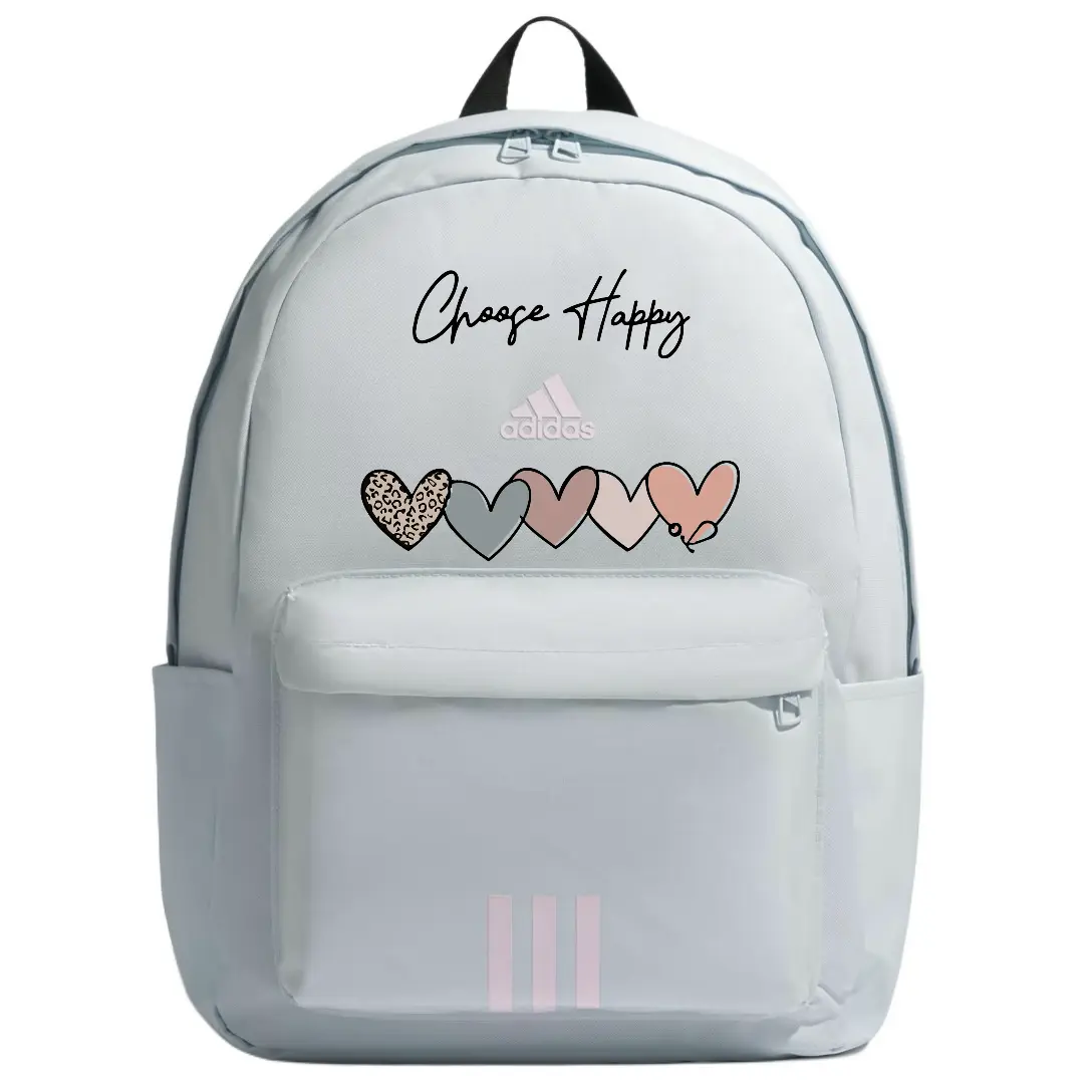 

Adidas Сумка спортивная тканевая унисекс светло-голубая, Heart